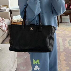 Authentic Chanel Executive Tote